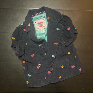 Gap baby floral corduroy jacket